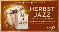 Herbstjazz im ALEXA: Exklusiver verkaufsoffener Sonntag am 4. Oktober