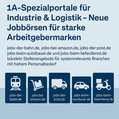 Jobportale für Industrie & Logistik - 1A-Spezialportale