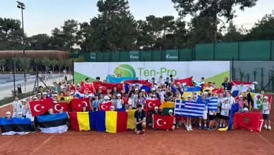 200 junge Tennis-Nachwuchstalente aus 44 Ländern kamen in den Corendon Tennis Club nach Kemer. Internationales Turnier im Corendon Tennis Club Kemer erfolgreich beendet