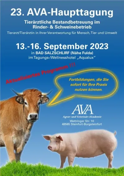 Bundestierschutzbeauftrage, Dr. Ariane Kari, Gastreferentin der AVA-Haupttagung im September