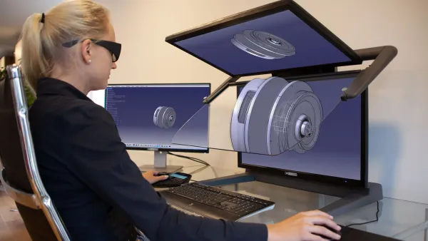 CATIA  für 3D-Monitor PluraView zertifiziert