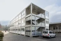 ELA Container realisiert umfangreiche Umkleidelösung für die Mainova AG in Frankfurt