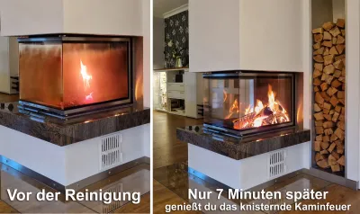 Schmutzige Kaminreinigung  - wird jetzt zur sauberen Sache