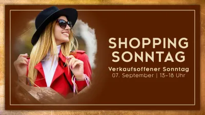 Am 7. September lädt das ALEXA zum Shopping-Sonntag ein. Am 7. September hat das ALEXA geöffnet