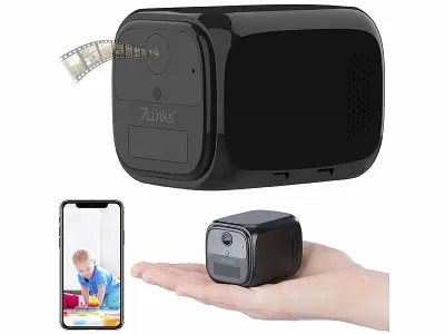 7links 4G-Micro-IP-Kamera IPC-90.lte mit Full HD