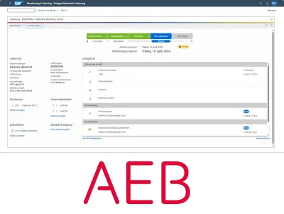 AEB und consolut: Erste gemeinsame Multi-Carrier-Lösung auf der SAP Business Technology Platform