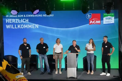 Die AGM Geschäftsführung und ihre Nachfolger AGM GRUPPE feiert 30-jähriges Jubiläum