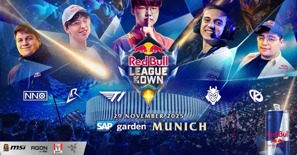 AGON by AOC ist Offizieller Partner der Red Bull League of Its Own 2025 in München