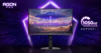 AGON PRO präsentiert E-Sport-Monitor AGP257FT mit oxidbasiertem Fast-IPS-Panel und 1.000 Hz (nativ)