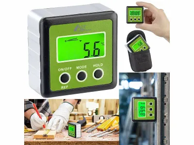 AGT Professional Digitaler Winkelmesser IP54