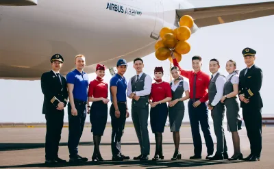 Air Astana ist seit 22 Jahren erfolgreich in der Luft. Air Astana schreibt seit 22 Jahren Erfolgsgeschichte