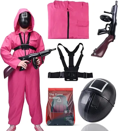 All in one Fasching-Kostüm-Set