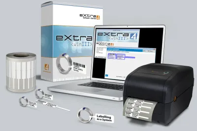 Alles zur Etikettierung von Schmuck, Uhren und Edelsteinen beim Branchen-Systemhaus „eXtra4“ Branchen-Systemhaus für Etikettierung