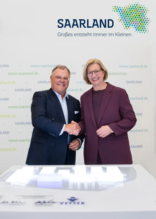 Vetter Pharma baut neuen Standort im Saarland