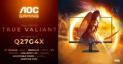 Scharf und schnell: AOC GAMING Q27G4X