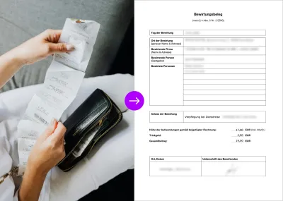 App füllt Bewirtungsbelege mit KI eigenständig aus