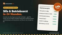 Arbeitssicherheit Scout: Sifa & Betriebsarzt in 24 Stunden