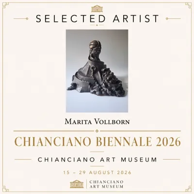 ARES by Marita Vollborn auf der Chianciano Bieannale 2026 Marita Vollborn: „ARES“ auf der Chianciano Biennale 2026 – und bewusst keine Ausstellungen in den USA
