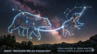 Arkas (Mythos) und der Kleine Bär am Himmel (Astronomie)