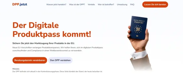 asioso launcht Infoseite zum Digitalen Produktpass (DPP)