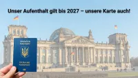 Unser Aufenthalt gilt bis 2027 - unsere Karte auch!