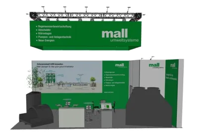 Auf der BAU zeigt Mall seine Lösungen für die Schwammstadt und zur Lagerung von Holzpellets. Schwammstadt - damit Regenwasser vor Ort bleibt