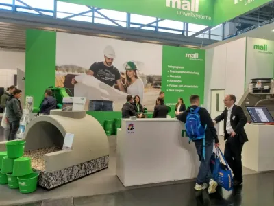 Auf der BAU zeigt Mall seine Produkte für die Schwammstadt und zur Lagerung von Holzpellets. Regenwasser nutzen und Stadtklima verbessern