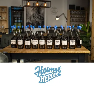 Ginique - Das Komplettset für individuelle Gin-Kreationen bereichert die Tasting- und Eventbranche