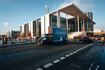 Stahl- und Metallverarbeiter schicken "sprechenden" Truck nach Berlin: "Mittelstand ist besser für das Klima als Importe aus Fernost&qu