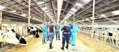 Erfolgreicher AVA- Fütterungscontrolling-Workshop im Milchkuhbetrieb für Tierärzte, Landwirte und Berater
