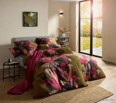 Die Bettwäsche Herbstkollektion von Erwin Müller bringt herbstliche Gemütlichkeit ins Schlafzimmer erwinmueller.de bringt die Farben des Herbstes ins Schlafzimmer