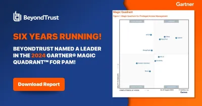 Leader im Gartner Magic Quadrant für PAM 2024