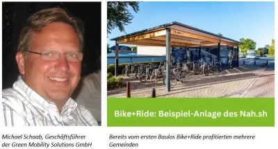 Bike+Ride-Anlagen digital verwaltet Bike+Ride-Anlagen digital verwaltet - Schleswig-Holsteins Städte und Gemeinden setzen auf Book-n-Park