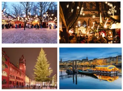 Grand Hotel Les Trois Rois in Basel -   die schönste Vorweihnachtszeit der Schweiz