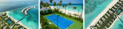 Grand Slam Tennis im Jumeirah Maldives Olhahali