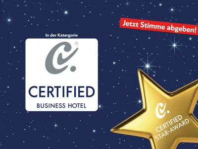 Geschäftshotels gehen ins Rennen um den "12. Certified Star-Award"