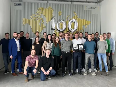 Pressemitteilung: GEZE zum zehnten Mal als Top 100 der innovativsten Mittelständler Deutschlands ausgezeichnet