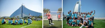 JUMEIRAH BEACH HOTEL: FUSSBALLCAMP MIT LEGENDEN DER ERSTEN LIGA