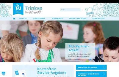 20 Jahre Initiative "Trinken im Unterricht"