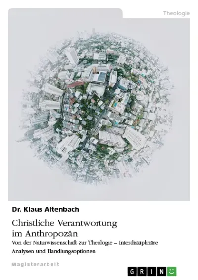 Über den Einfluss der Menschheit auf die Gestalt der Erde