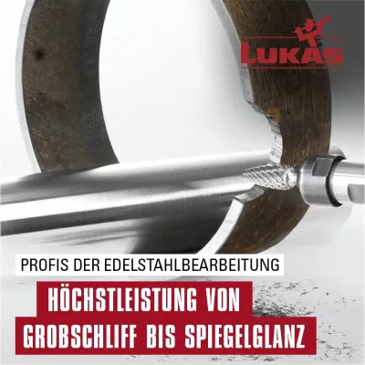 Wenn in der Industrie die Hygiene regiert, braucht es Profis für Schliff und Politur - Von Schiffsbau bis Lebensmittelindustrie mit LUKAS-ERZETT