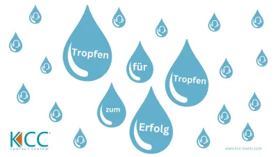 Kundenakquise "Tropfen für Tropfen zum Erfolg"