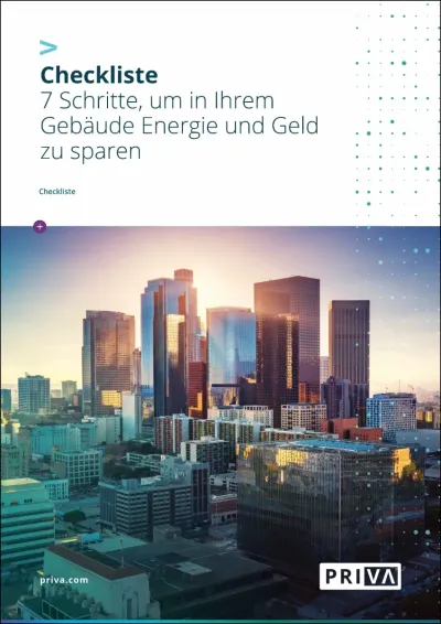 In sieben Schritten den Energieverbrauch optimieren