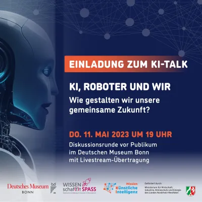 KI, Roboter und wir - wie gestalten wir unsere gemeinsame Zukunft?