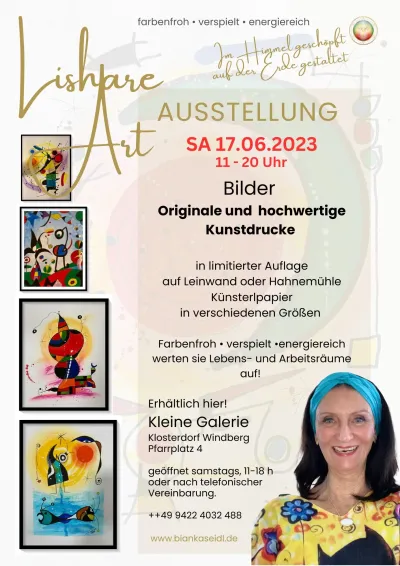 Farbenfrohe Kunst für Lebens- und Arbeitsräume: