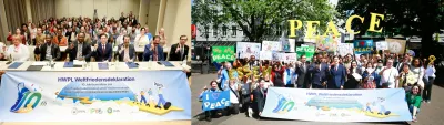 10 Jahre HWPL - Friedenskonferenz und Friedensmarsch durch Essen