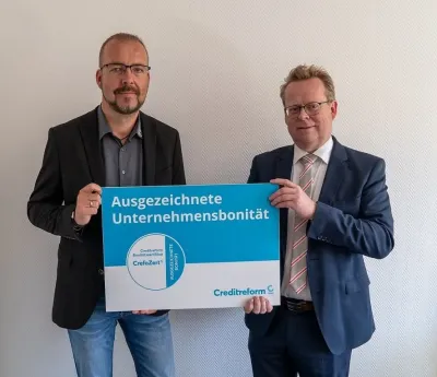 BOTHE-REIMANN Tortechnik GmbH erhält zum zweiten Mal in Folge das CrefoZert-Bonitätszertifikat