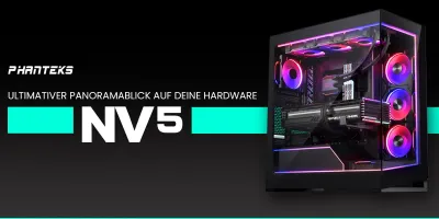 PHANTEKS NV5 - Panoramablick auf deine Hardware