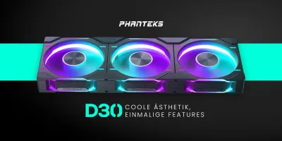 Phanteks D30 140 mm - Farbenpracht im Großformat