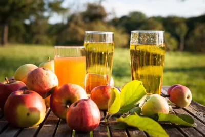 Auch Apfelsaft wird knapp
